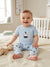 Sinsay Baby Boy's Light Blue Two-Piece Cotton Pajama Set