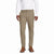 Eddie Bauer Men's Khaki Fleece-Lined Zippered Pockets Pants