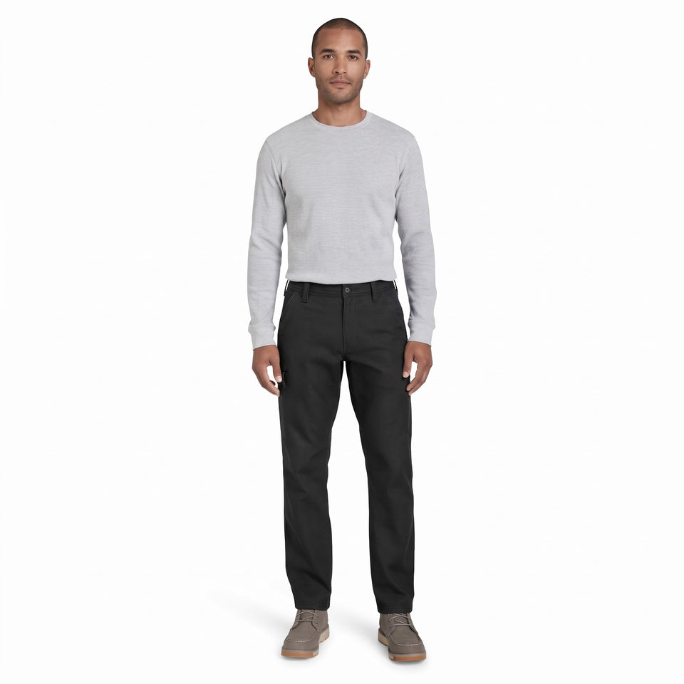 Weatherproof Vintage Men's Black Fleece Lined Pants