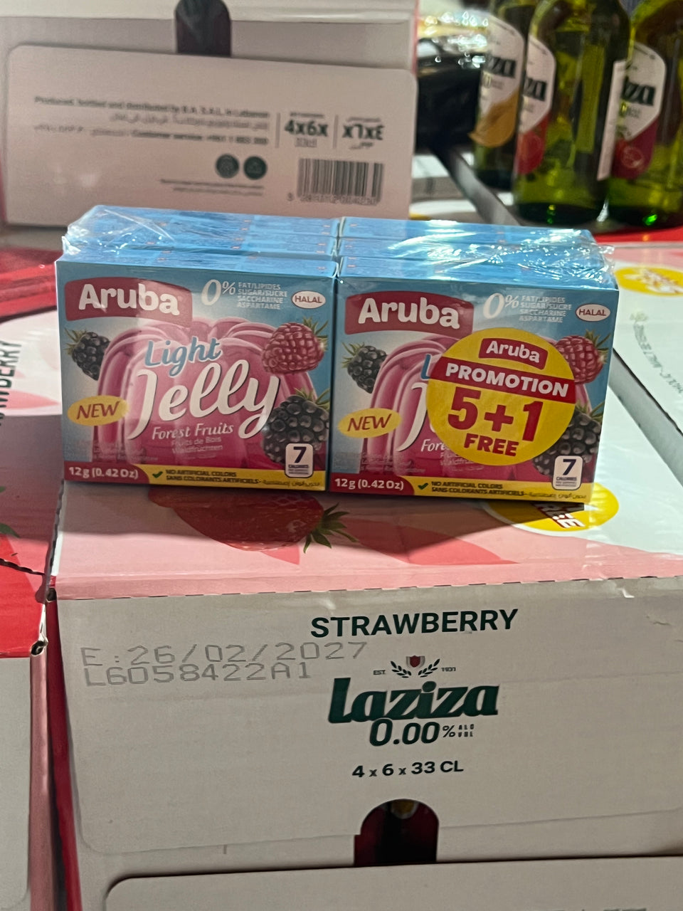 Aruba Jelly Forest Fruits 12g 5+1 FREE| Aruba In Lebanon