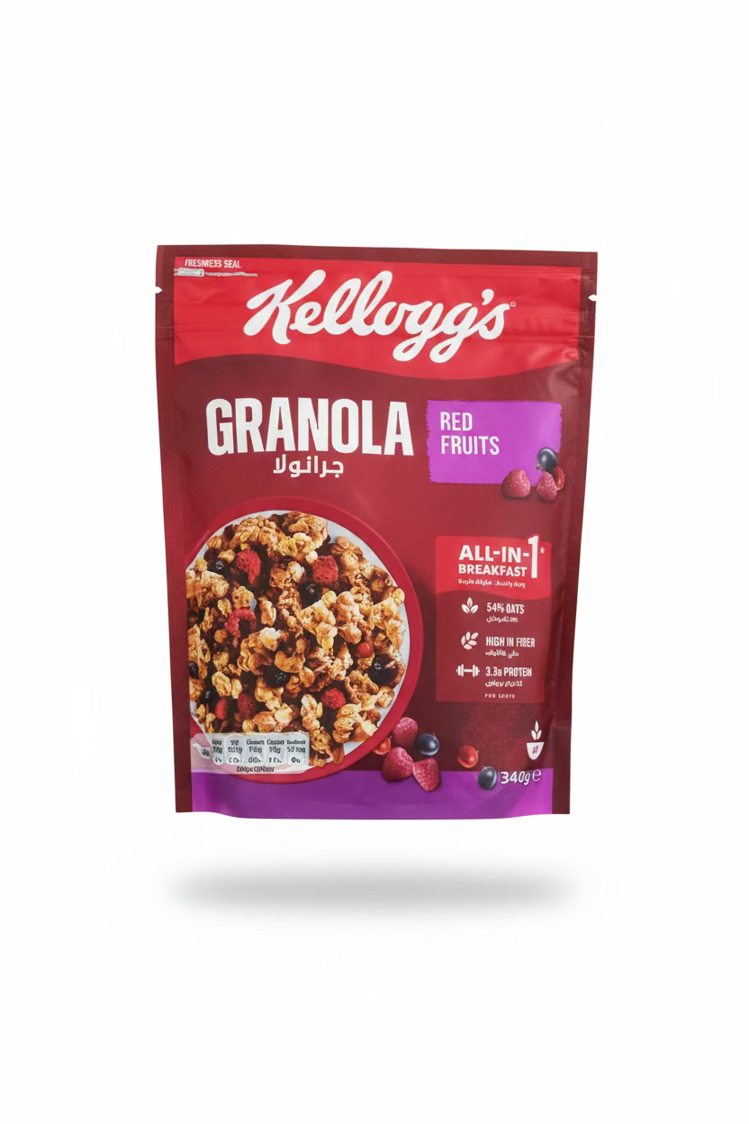 Kelloggs Granola Red Fruits 340g