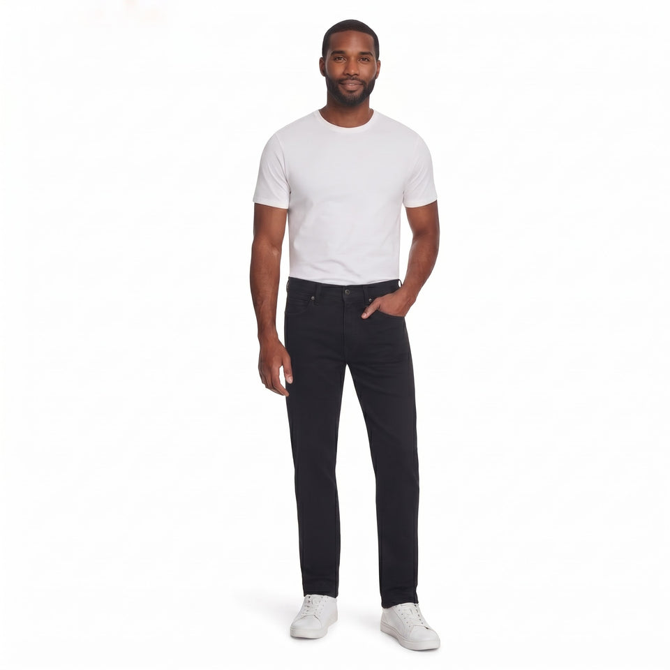 Calvin Klein Men's Black Classic Straight Leg Jeans