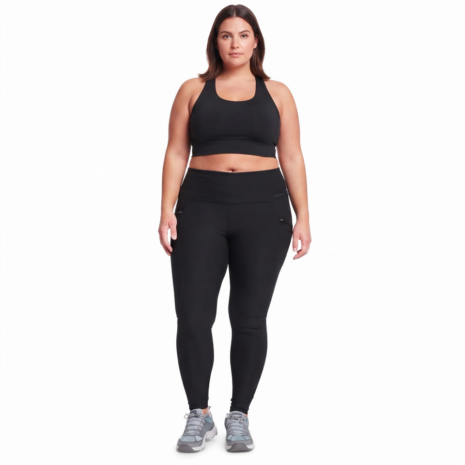 Eddie Bauer Women's Black Trial Tight Leggings