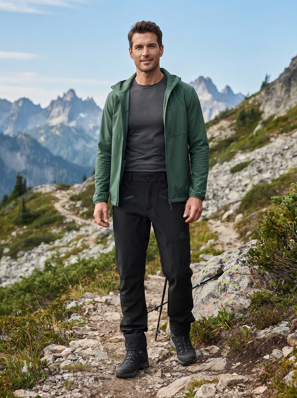 Gerry Men's Black Climbing Pants
