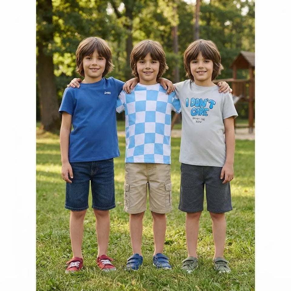 Sinsay Boy's MulticolorPrinted Pack Of 3 Casual T-Shirts