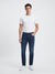 Ted Baker Men's Dark Blue Comfort Stretch Jeans