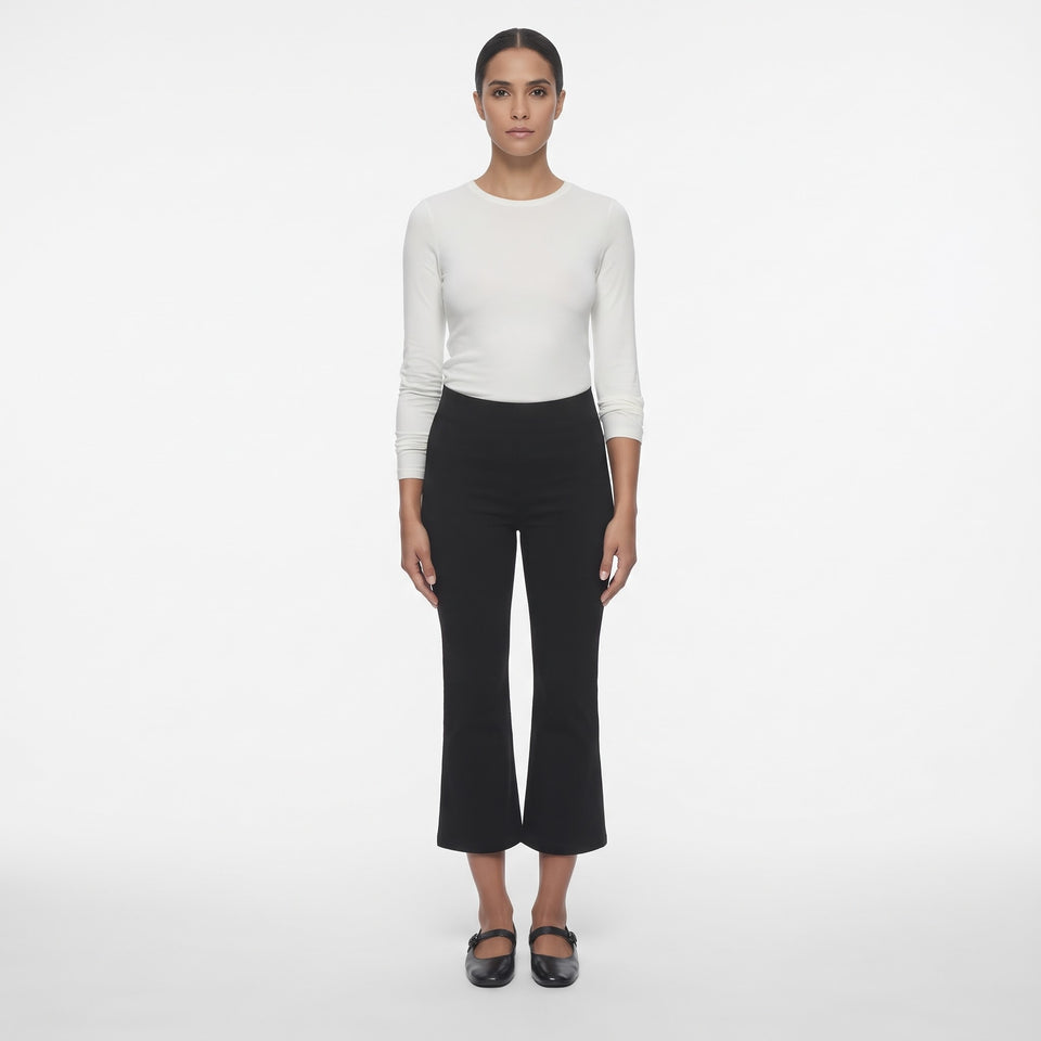 Felina Women's Black Stretch Pull On Lounge Pants