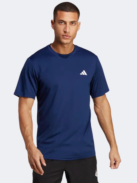 Adidas Men's Dark Blue Essentials Training T-Shirt | Adidas In Lebanon