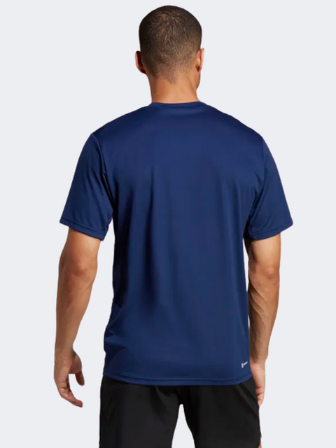 Adidas Men's Dark Blue Essentials Training T-Shirt | Adidas In Lebanon