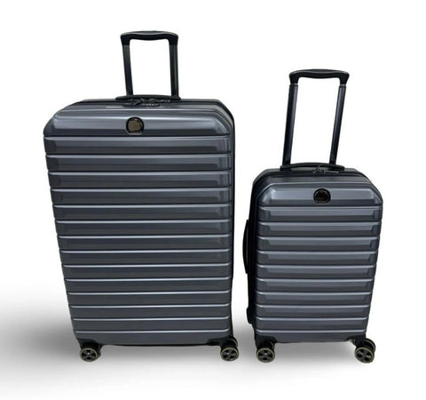 Delsey Paris  Helium Edge  2-piece Hard side Luggage Set In Gray |Delsey Paris In Lebanon