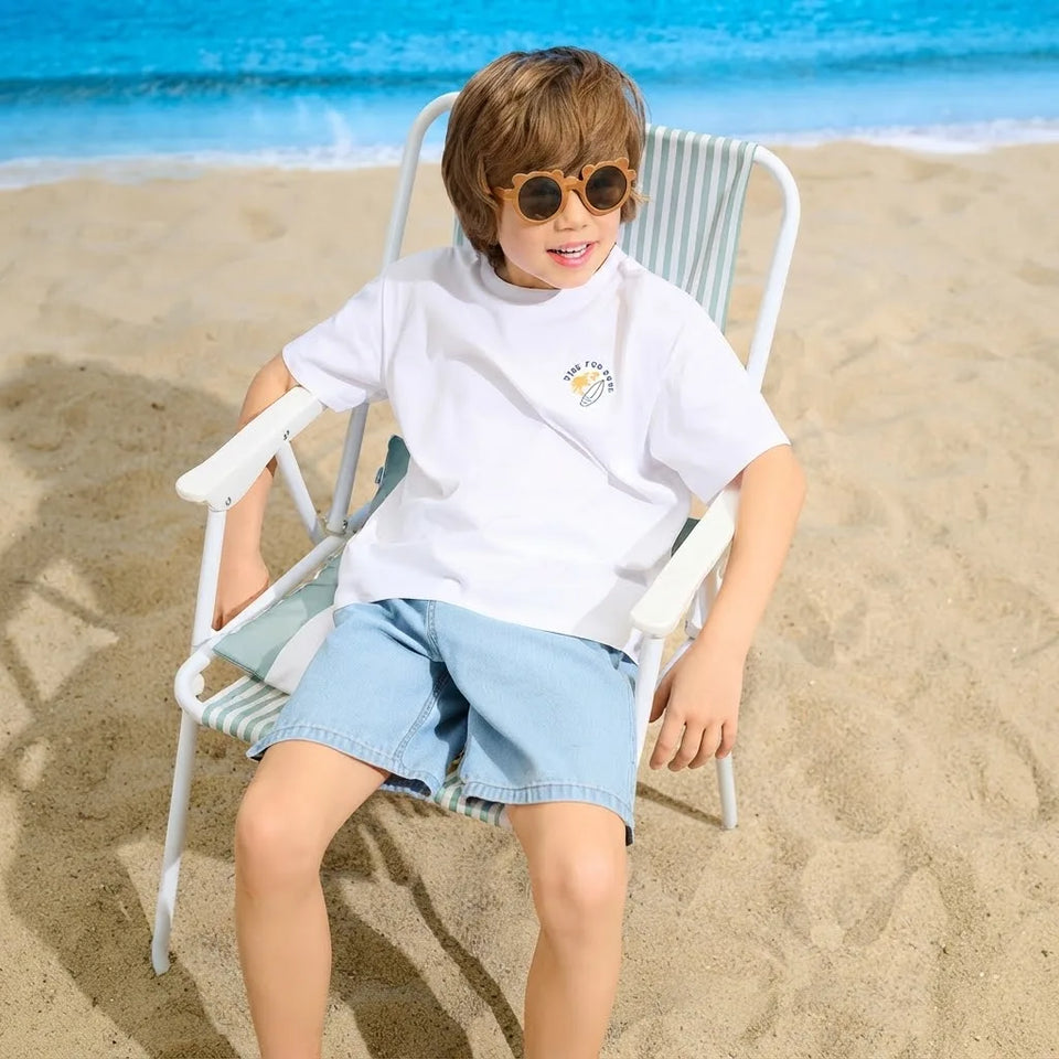 Sinsay Boy's Light Blue Casual Shorts