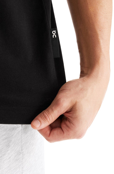 On Men's Black Club T Oversize Organic Cotton T-Shirt | On In Lebanon