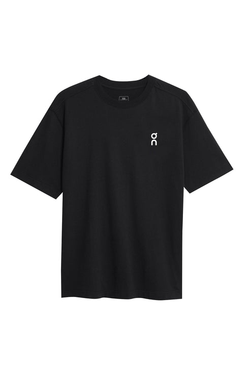 On Men's Black Club T Oversize Organic Cotton T-Shirt | On In Lebanon