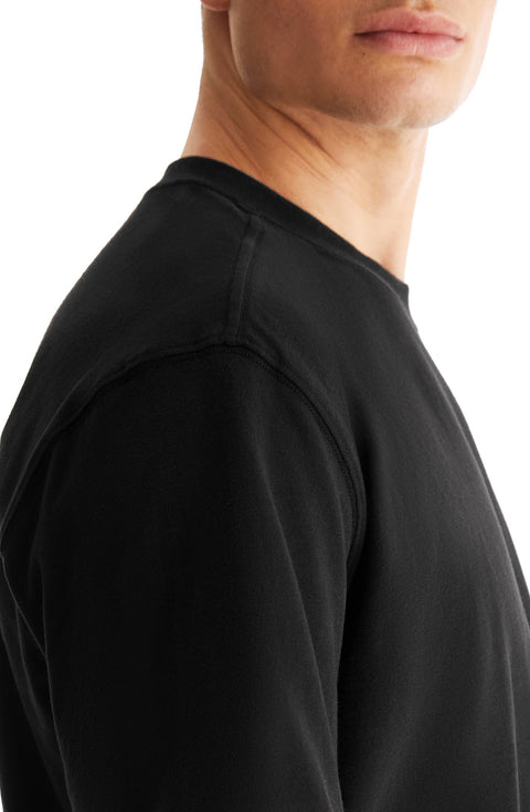 On Men's Black Club T Oversize Organic Cotton T-Shirt | On In Lebanon
