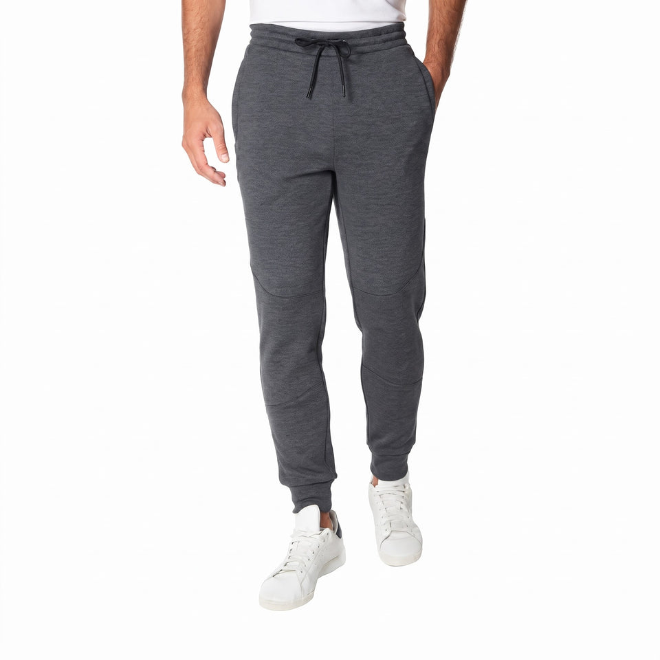 Spyder Men's Grey Fleece Bonded Jogger Sweatpants