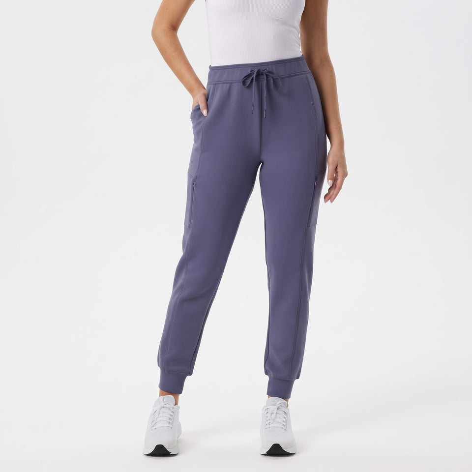 32 Degrees Women's Dusty Blue Active Utility Jogger Sweatpants