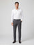 Calvin Klein Men's Dark Grey Classic Slim-Fit Trouser