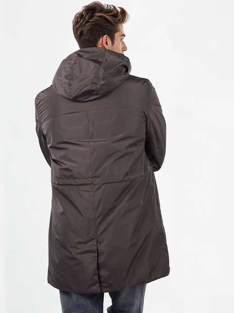 Celio Men's Grey Lightweight Parka Jacket | Celio In Lebanon