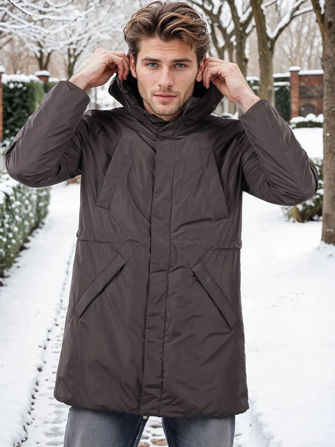 Celio Men's Grey Lightweight Parka Jacket | Celio In Lebanon