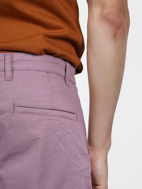 Celio Men's Faded Rose Stretch Cotton Bermuda Short | Celio In Lebanon
