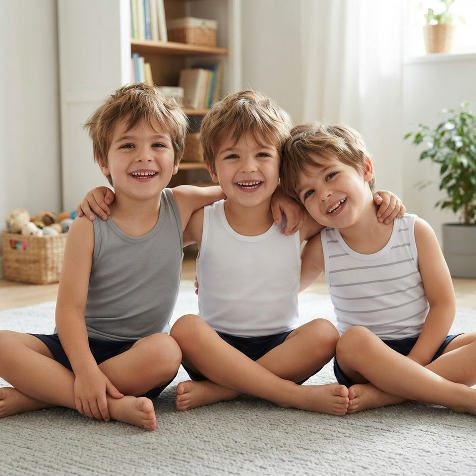 Sinsay Boy's Multicolor Pack Of 3 Basic Tank Top