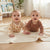 Sinsay Baby Girl's Brown & Cream All Over Printed Pack Of 2 Overalls