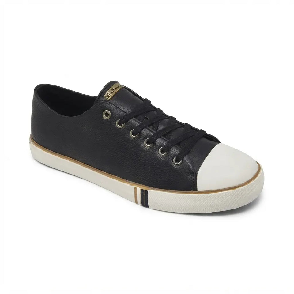 Ben Sherman Men's Black Low-Top Sneakers