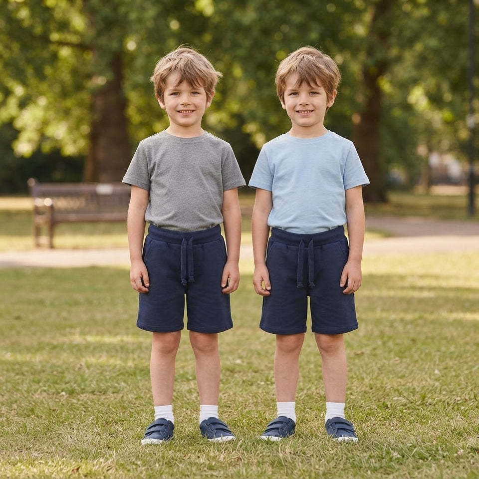 Sinsay Boy's Navy Drawstring 2 Pack Shorts