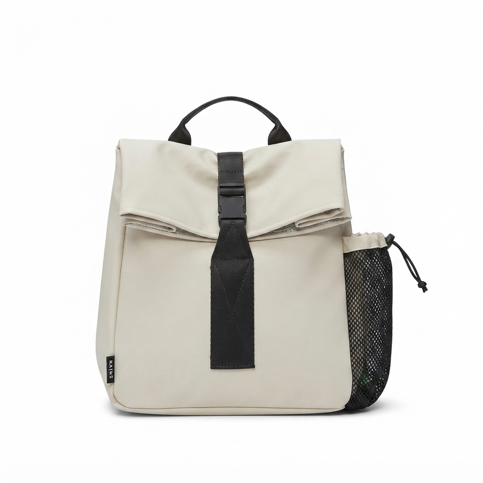 Rains Men's Beige Large Lunch Bag