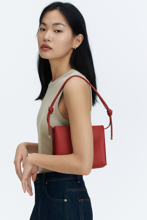 Reserved Women's Bright Red Cross Body Bag | Reserved In Lebanon