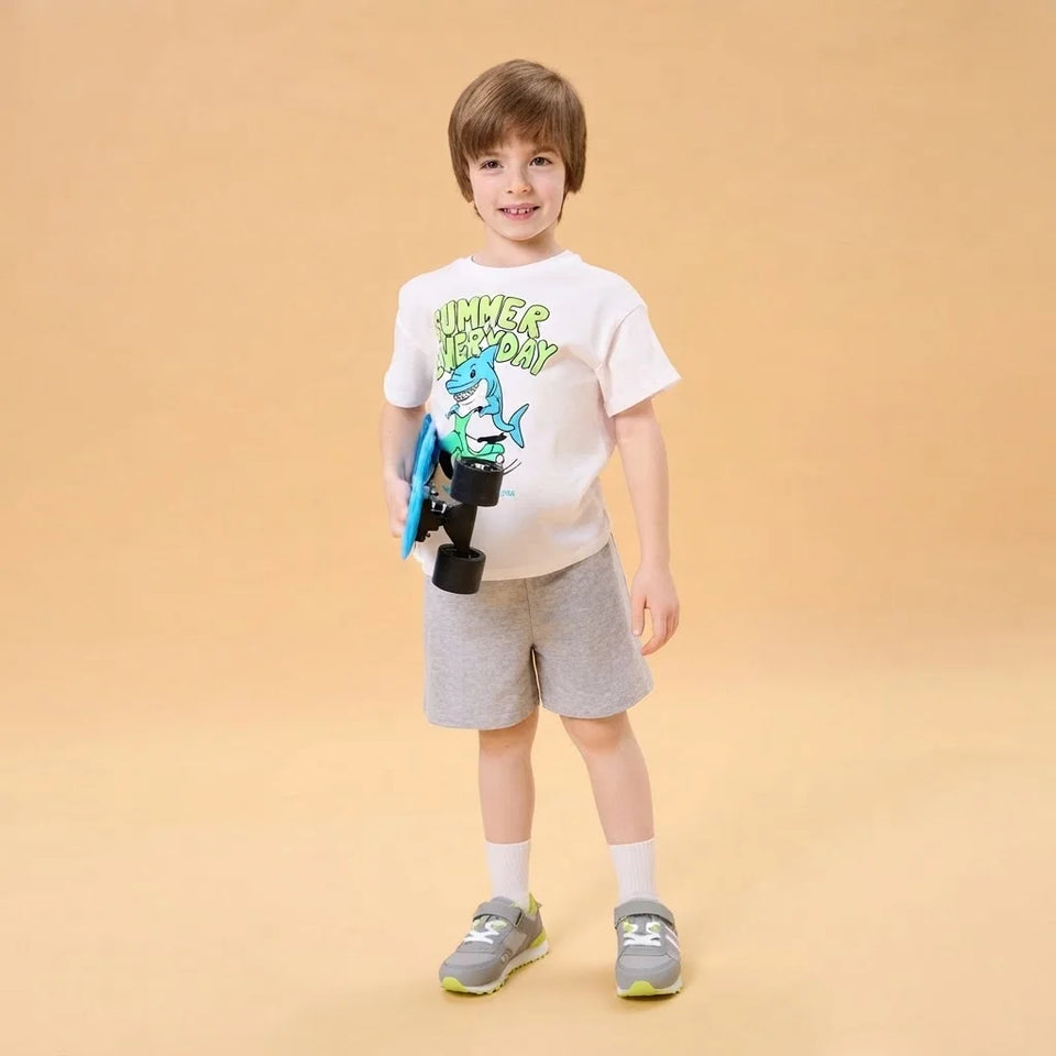 Sinsay Boy's Light Grey Sweat Shorts