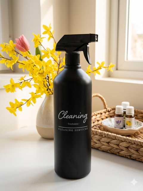 Sinsay Black Cleaning Spray Bottle | Sinsay In Lebanon