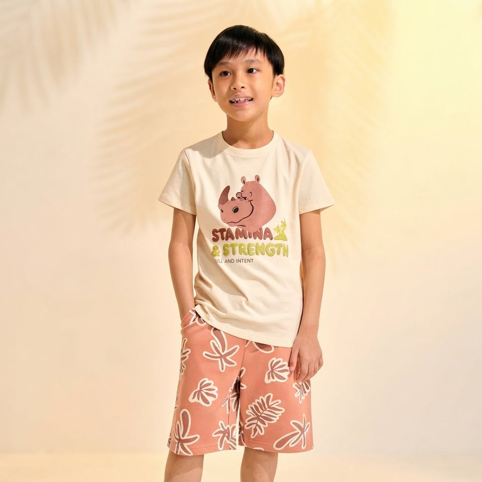 Sinsay Boy's Brick Printed Short