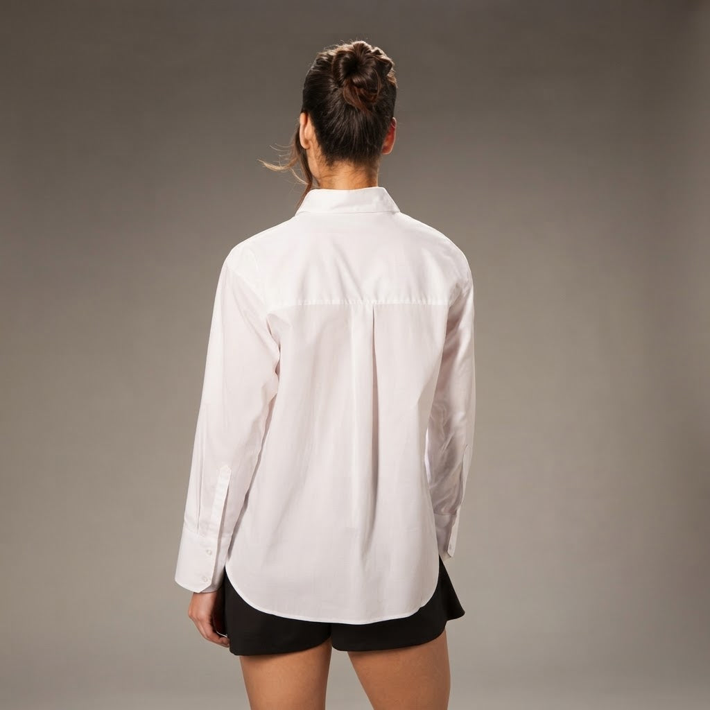 Sinsay Women's White Elegant Milano Shirt