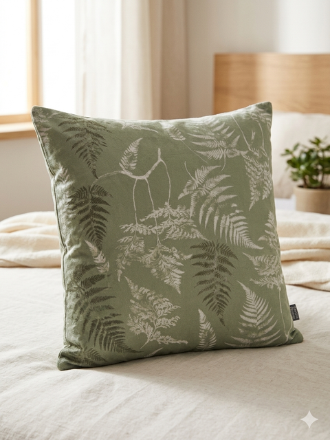 Sinsay Sage Green Floral Pillow Case | Sinsay In Lebanon