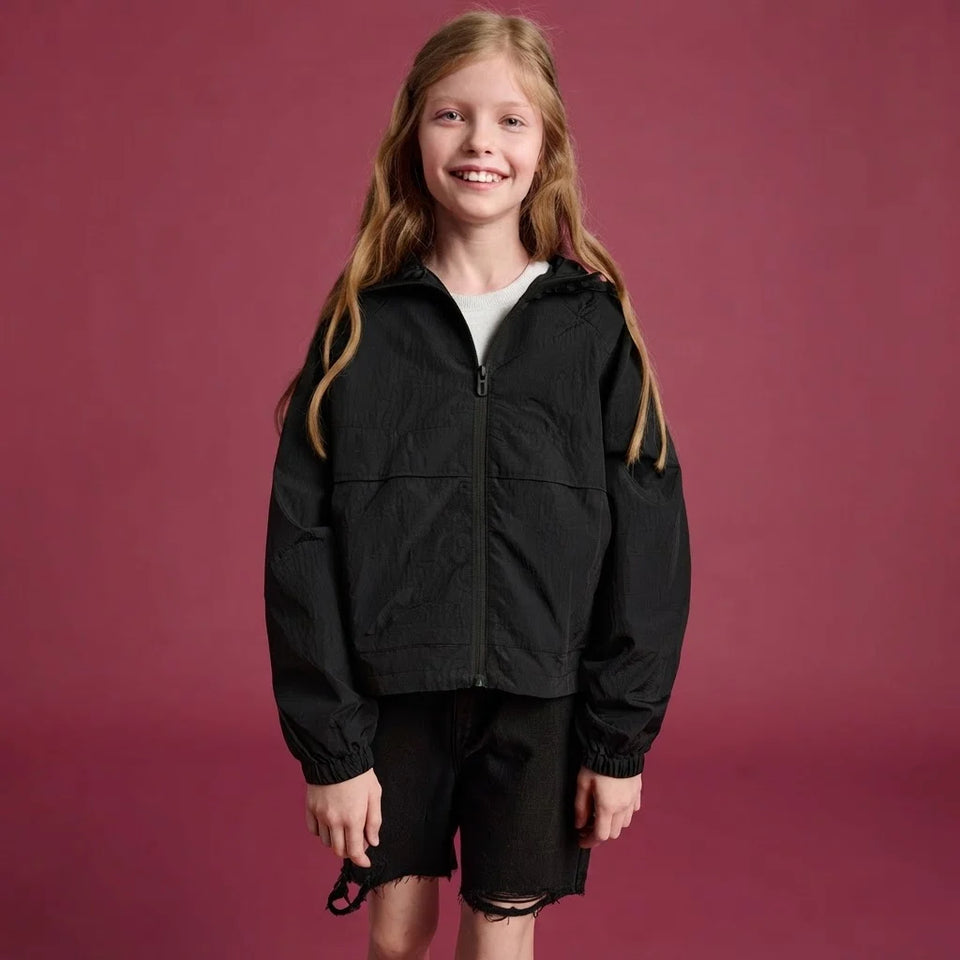 Sinsay Girl's Black Transitional Jacket