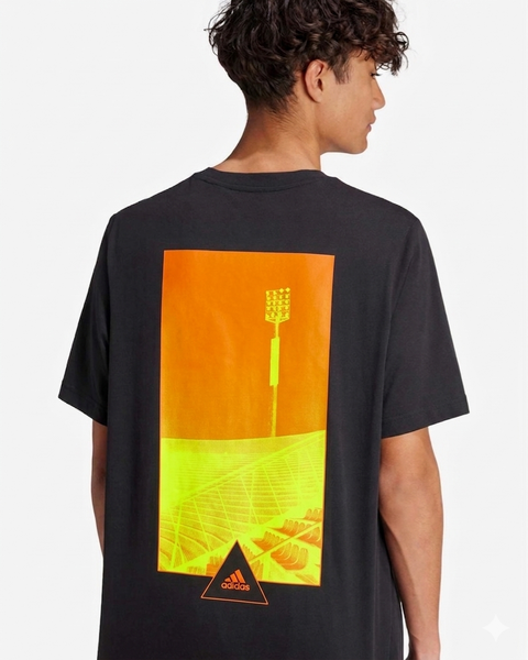 Adidas Men's Black House of Tiro Graphic Short Sleeve T-Shirt | Adidas In Lebanon