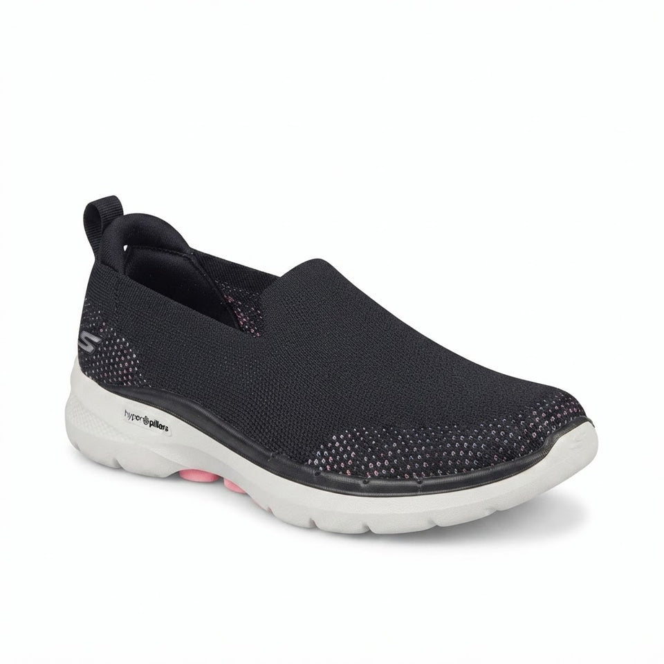 Skechers Women's Black 6 - Bright Stars Casual Sneakers