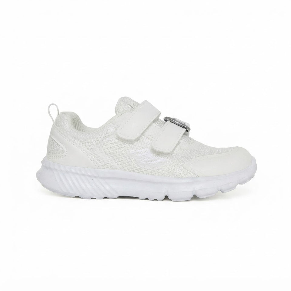 Umbro Girl's White Double Velcro Athletic Sneakers