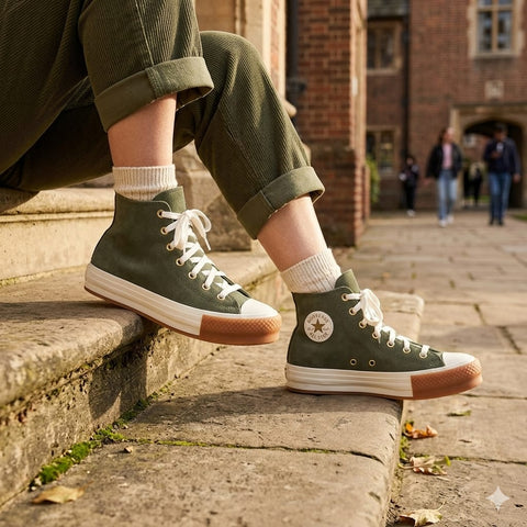 Converse Women's Olive Green Chuck Taylor All Star Sneakers | Converse In Lebanon