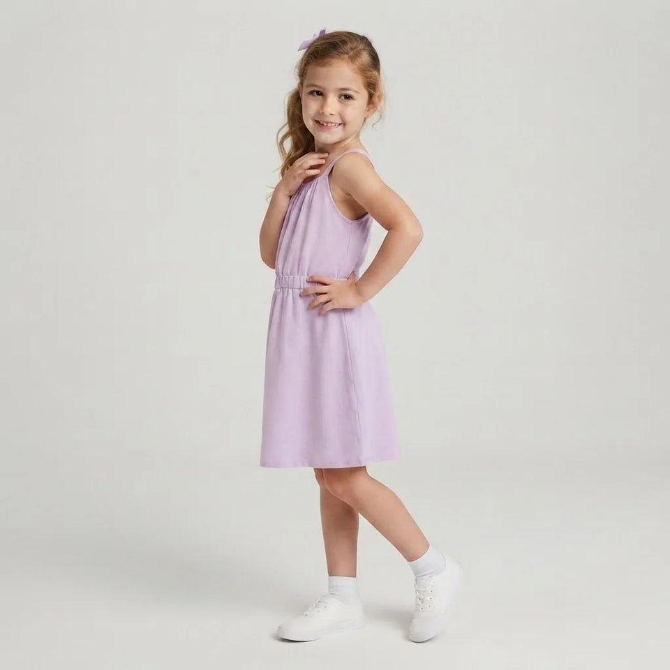 Sinsay Girl's Pastel Purple Camisole Dress