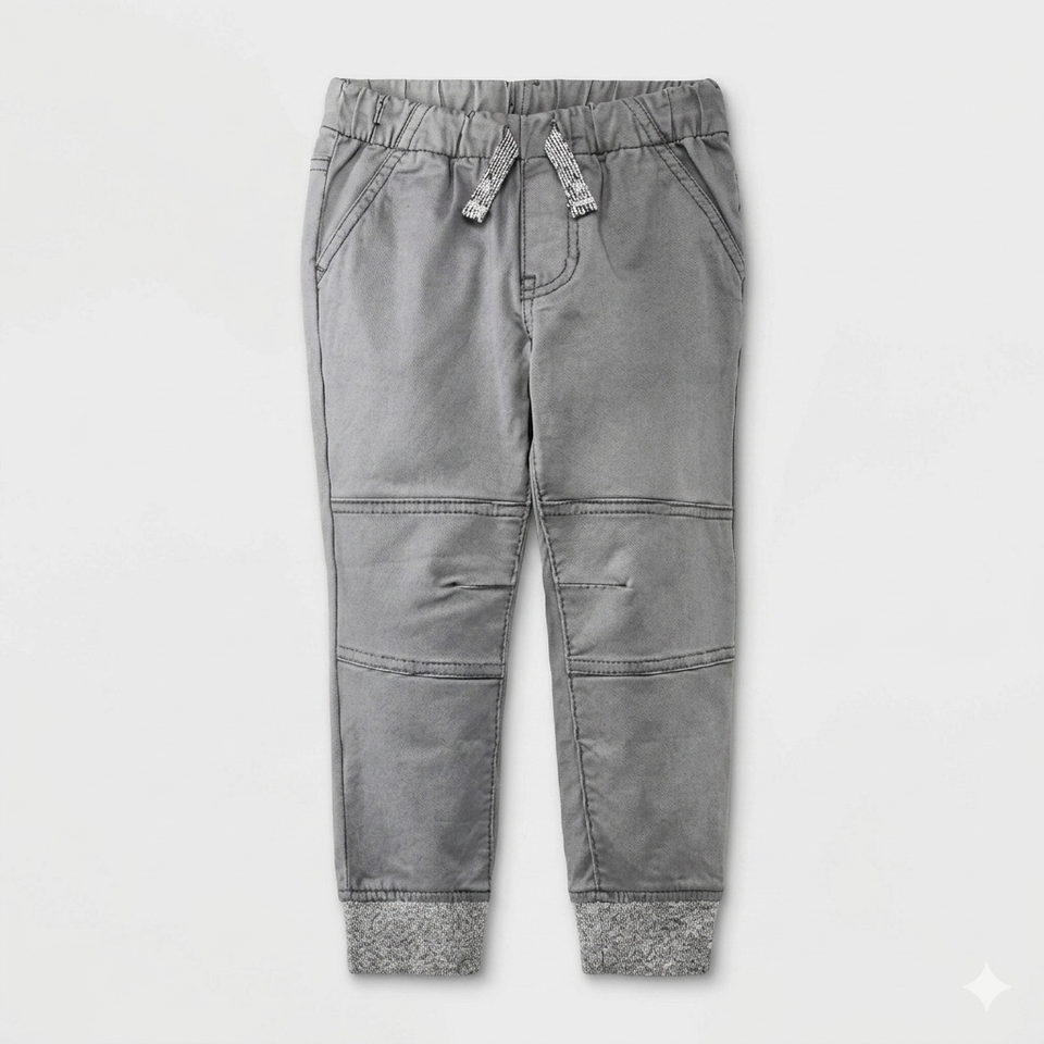 Cat & Jack Baby Boy's Grey Woven Pull On Jogger Pants | Cat & Jack In Lebanon