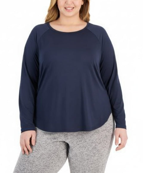 ID Ideology Women's Navy Essentials Blouse | ID Ideology In Lebanon