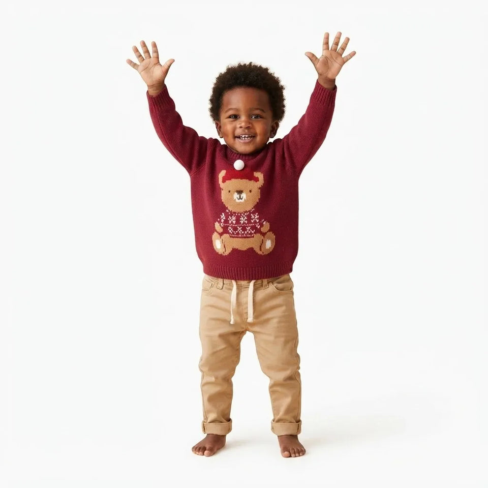 Sinsay Baby Boy's Beige Elasticated Waistband Pants