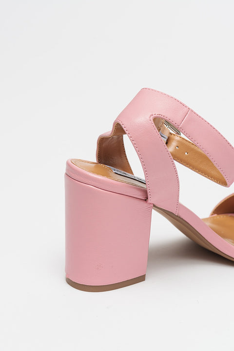 Steve Madden Women's Pink Leather Malia Sandals | Steve Madden In Lebanon
