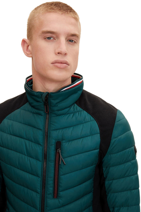 Tom Tailor Men's Forest Green Insulated Jacket | Tom Tailor In Lebanon