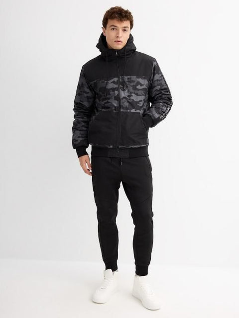 Inside Men's Black & Grey Camouflage Jacket  | Inside In Lebanon