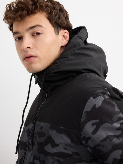 Inside Men's Black & Grey Camouflage Jacket  | Inside In Lebanon