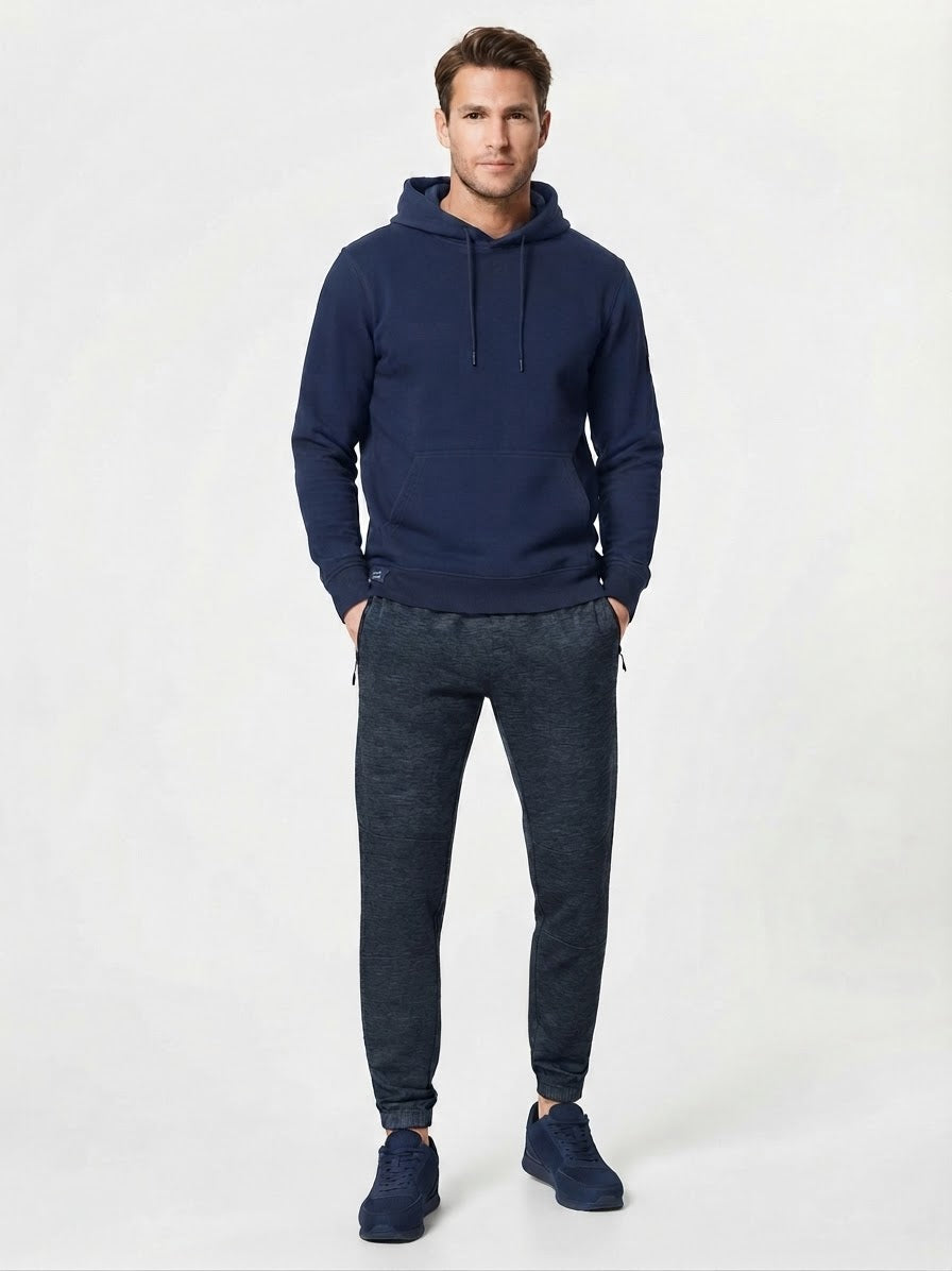 Sinsay Men's Navy Shifter Sweatpants