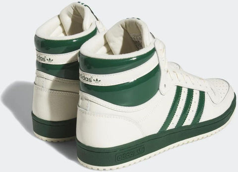 Adidas Unisex White & Green Originals Top Ten Sneakers | Adidas In Lebanon